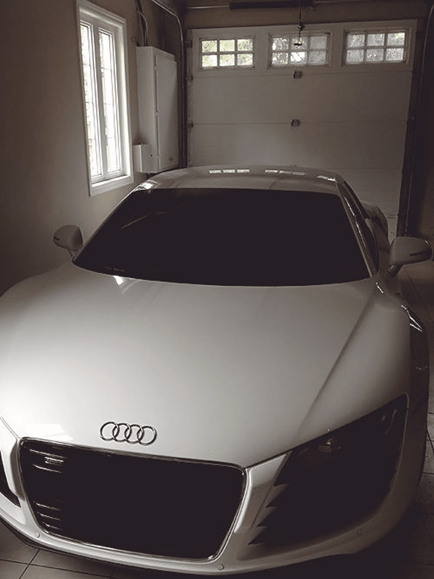 Damaged Car - before